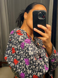 Pre-loved Sonia Rykiel Floral Quilt Jacket