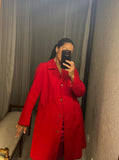 Pre-Loved Amira Red Trench Coat