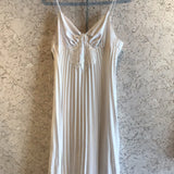 Pre-loved Clichè White Pleat Dress