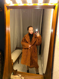 Pre-loved Cinnamon Brown Teddy Coat