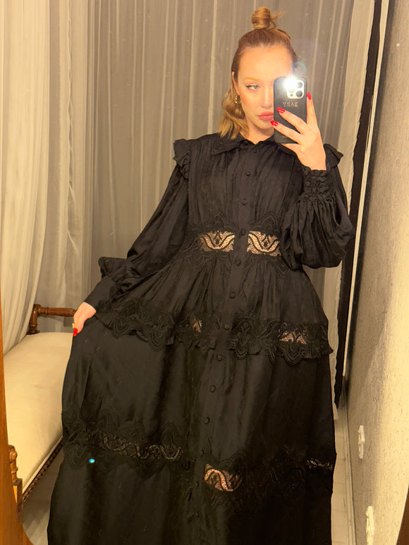 Pre-loved Trelise Cooper Black Gothic Dress