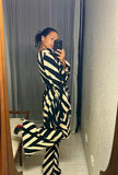 Pre-loved Mister Zimi Print Pant Set