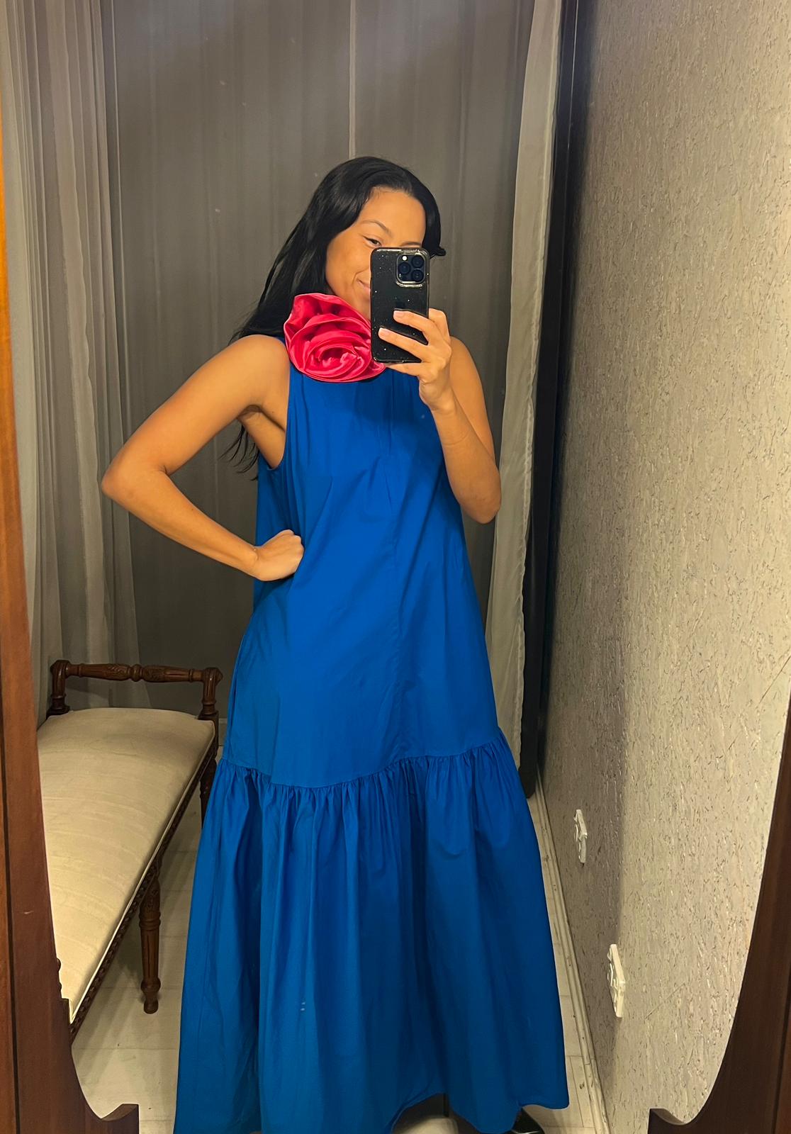 Pre-loved COS Blue Summer Maxi-Dress GrandDays Pre-loved COS Blue Summer Maxi-Dress GrandDays
