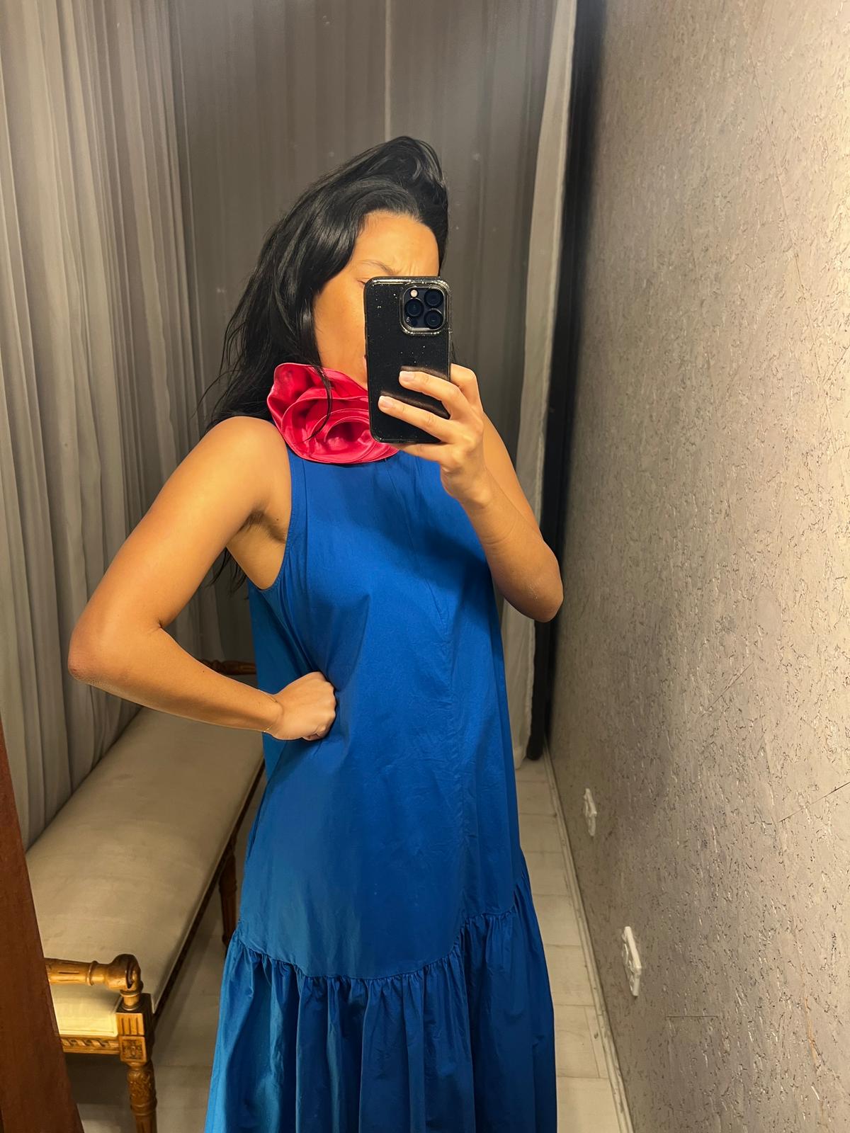 Pre-loved COS Blue Summer Maxi-Dress GrandDays Pre-loved COS Blue Summer Maxi-Dress GrandDays