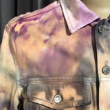 Fox on the Run Hand Dyed Denim Jacket