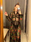 Pre-loved Trelise Cooper Silk Roses Dress