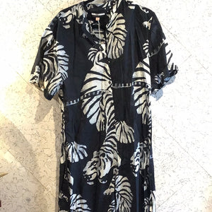 Pre-loved Double Rainbow Tiger Palm Dress