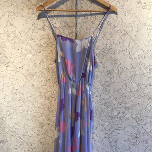 Vintage Lilac Floral Flirt Dress