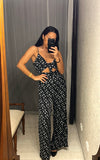 Pre-loved Thanne Black Floral Jumpsuit