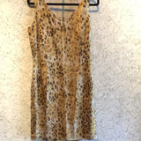 Pre-loved blushe Leopard Silk Dress