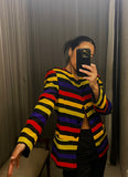 Pre-Loved Rainbow Silk Jacket,