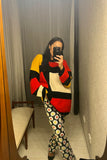 Your Fav Aunt Handknit Mondrian Jumper AS IS