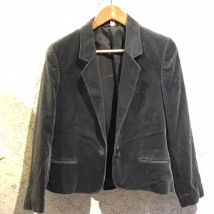 Vintage Blue Velvet Jacket