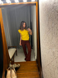 Pre-loved Yellow Knit Vest