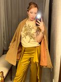 Vintage Camel & Wool Coat "London Maid"
