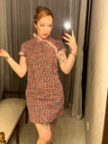 Pre-Loved Pink Furry Cheongsam