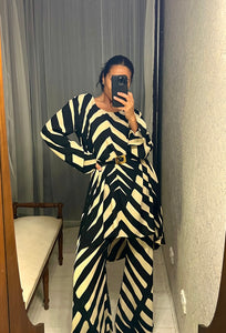 Pre-loved Mister Zimi Print Pant Set