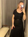 Pre-loved Henry Bendel Black Cashmere Knit Top