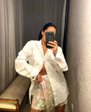 Pre-loved Sequin Wrap Skirt