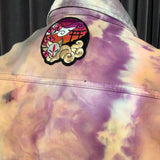 Fox on the Run Hand Dyed Denim Jacket