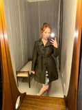 Pre-loved Kenneth Cole Khaki Trench