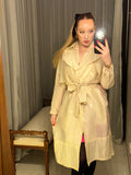 Pre-loved Sheike Ivory Trench Coat