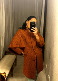Vintage Vera Fashions Burnt Orange Coat