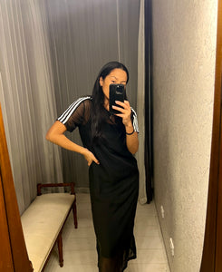 Pre-loved ADIDAS Black Layer Dress