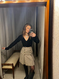 Vintage Black Velvet Bodysuit