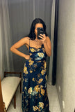 TAMARA Pre-loved Petal & Pup Navy Floral Dress