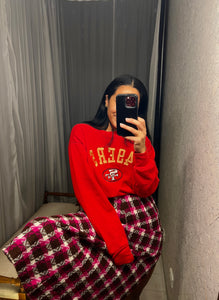 Vintage SF 49ers Red Jumper