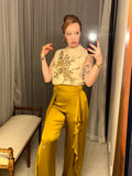 Pre-loved Top Shop Gold Silky Pants