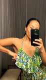 Pre-loved Green Halter Jumpsuit