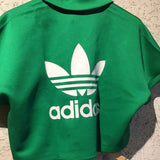 Pre-loved ADIDAS Green Top - New w Tags