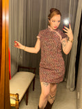 Pre-Loved Pink Furry Cheongsam