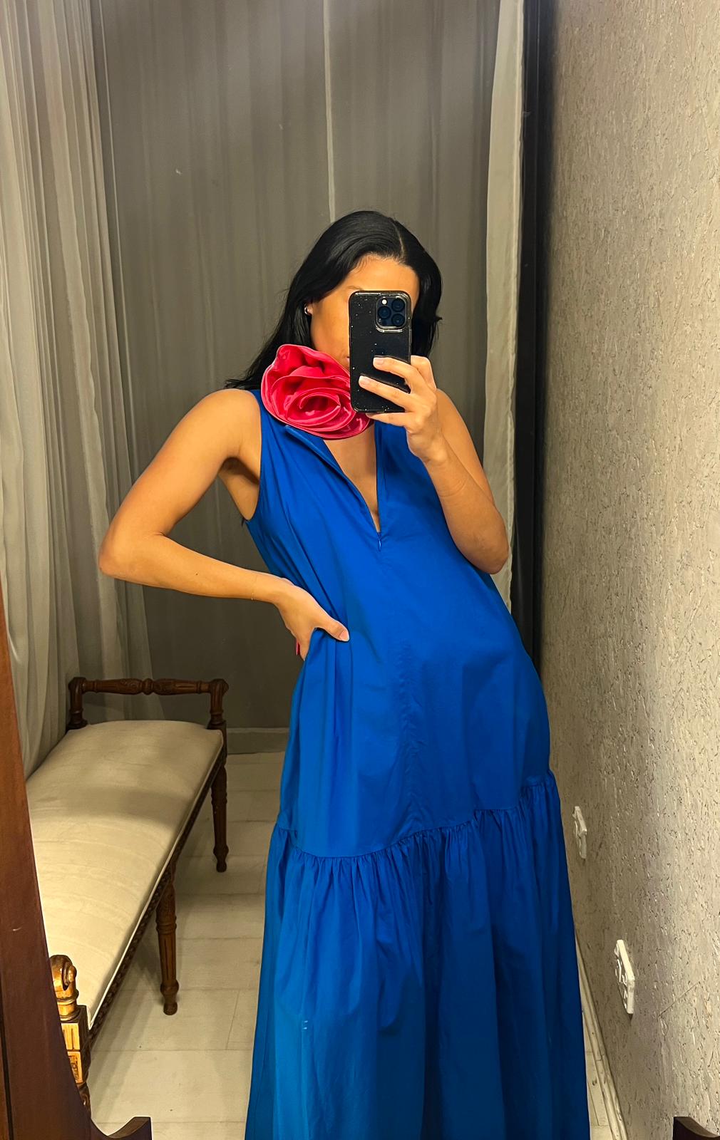 Pre-loved COS Blue Summer Maxi-Dress – GrandDays