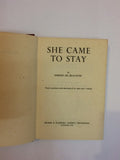 'She Came to Stay'- Simone de Beauvoir' First Ed.