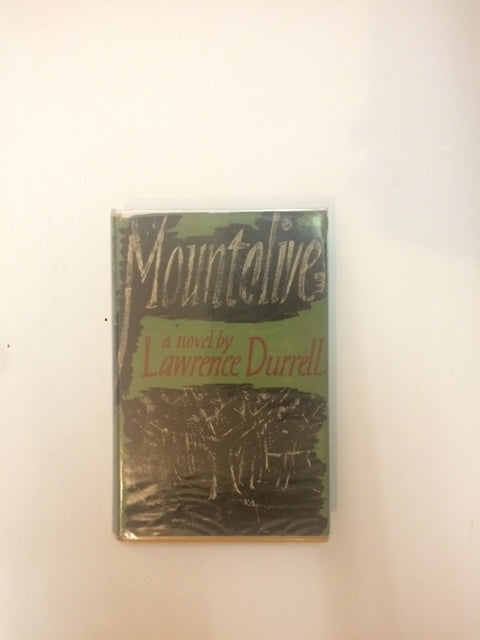 First Ed. 'Mount Olive'- By Lawrence Durrel