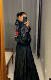 Pre-loved Silky Lucky Cat Bomber Jacket