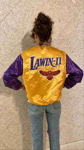 Valerio/ Hawks Gold Bomber Jacket AS IS