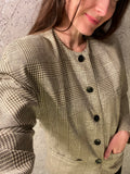 Vintage ESCADA Check Jacket