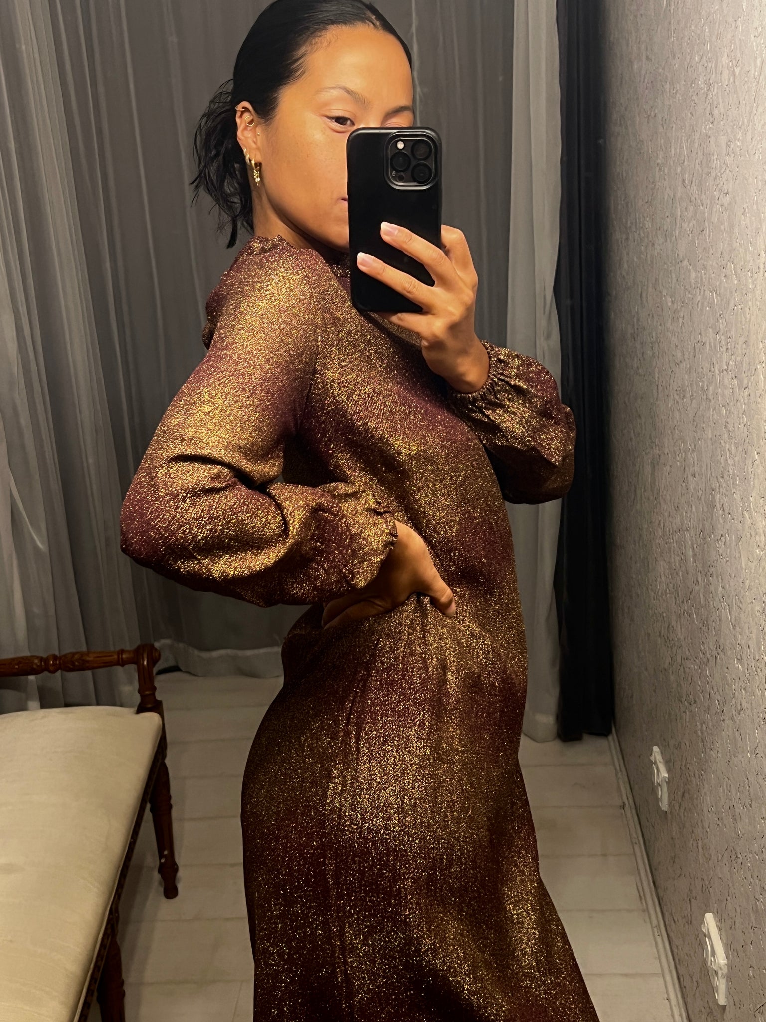 Vintage online glitter dress