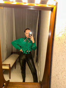 Classic Fit Leather Pants size 6