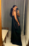 Pre-loved ACNE Black Strapless Long Dress