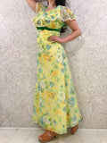 Vintage Aloha Hawaiian Maxi-Dress