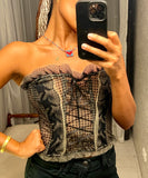 Pre-loved I.D. Sarrieri Lace Bustier Corset