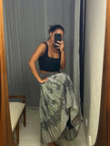Pre-loved Liz Jordan Silver Skirt