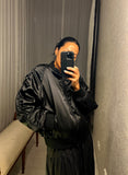 Pre-loved Silky Lucky Cat Bomber Jacket