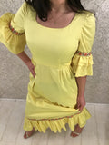Hello Sunshine! Vintage Maxi-Dress