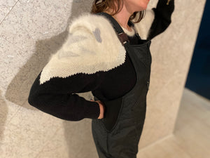Vintage Ski-bunny ski suit